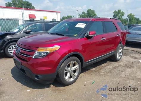 2015 Ford Explorer Limited from USA, damaged, VIN 1FM5K8F80FGA05190